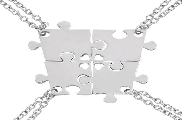 pendant necklaces 4 piece set of good friends series hollow love puzzle geometric necklace friendship bff jewelry selection8493170, Silver
pendant necklaces 4 piece set of good friends series hollow love puzzle geometric necklace friendship bff jewelry selection8493170, Silver
