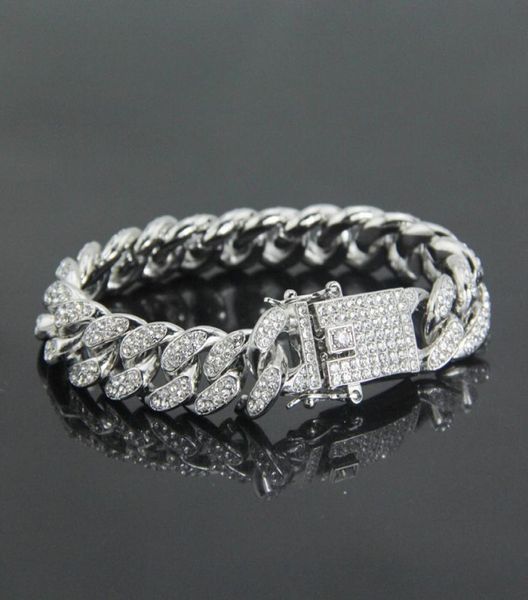 simulated diamond iced out miami cuban link chain mens gold silver bracelets hip hop jewelry8115916, Black
simulated diamond iced out miami cuban link chain mens gold silver bracelets hip hop jewelry8115916, Black