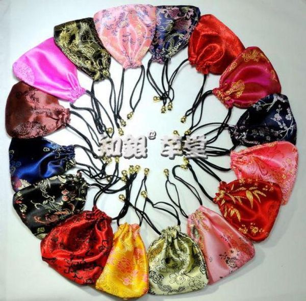 small silk brocade jewelry pouch storage bag personalized chinese fabric drawstring gift packaging coin pocket whole 50p8049117, Pink;blue
small silk brocade jewelry pouch storage bag personalized chinese fabric drawstring gift packaging coin pocket whole 50p8049117, Pink;blue