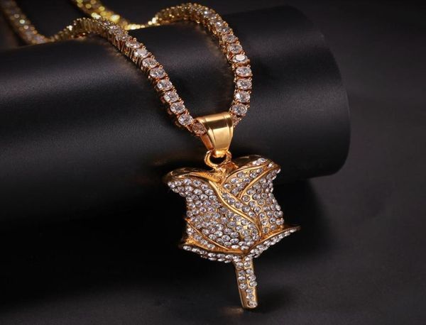 hip hop rose flower pendant necklace iced out bling mens jewelry necklaces7992199, Silver
hip hop rose flower pendant necklace iced out bling mens jewelry necklaces7992199, Silver