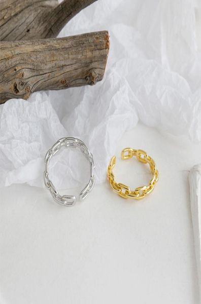 whole personalized gold plated 925 sterling silver plain cuban link chain adjustable ring for women1538699
whole personalized gold plated 925 sterling silver plain cuban link chain adjustable ring for women1538699