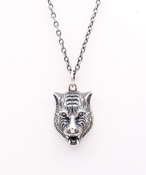 s925 silver tiger head necklace vintage gatto series tiger head pendant necklace hip hop men and women tiger head clavicle chain5679554
s925 silver tiger head necklace vintage gatto series tiger head pendant necklace hip hop men and women tiger head clavicle chain5679554