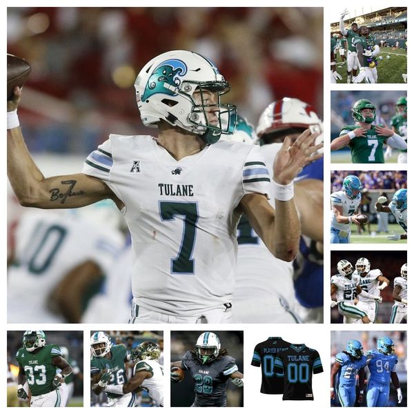 2023 tulane green wave football jersey 97 maxie baudoin iv 88 blake gunter 68 josh remetich 40 taylor love 5 keith cooper jr. 8 iverson cele, Black
2023 tulane green wave football jersey 97 maxie baudoin iv 88 blake gunter 68 josh remetich 40 taylor love 5 keith cooper jr. 8 iverson cele, Black