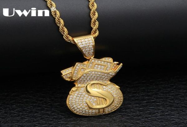 uwin us money bag necklace pendant full bling cubic zirconia iced out gold chains silver gold color hiphop jewelry for men3233161
uwin us money bag necklace pendant full bling cubic zirconia iced out gold chains silver gold color hiphop jewelry for men3233161