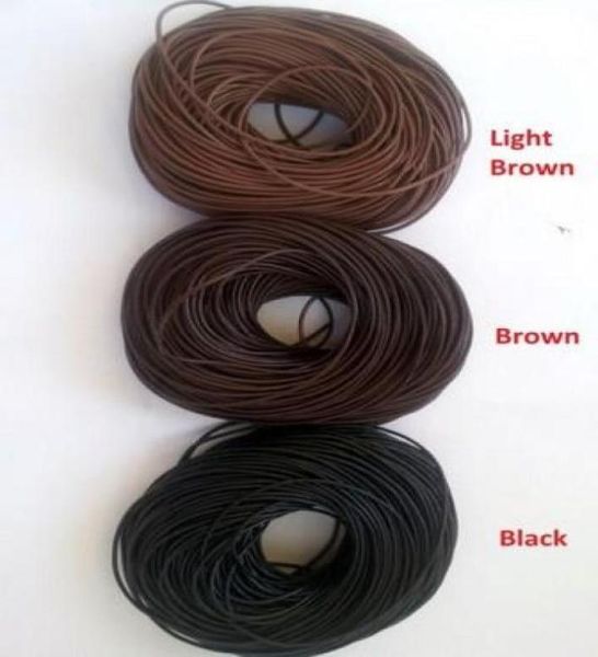 new good 15mm mixed black brown mixed shiping genuine round 100 cow real leather jewelry cord string for bracelet nec5742891, White;red
new good 15mm mixed black brown mixed shiping genuine round 100 cow real leather jewelry cord string for bracelet nec5742891, White;red
