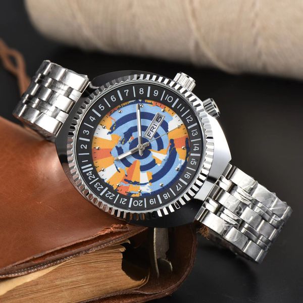 men's quartz sapphire watch size 41 mm date stainless steel watch orologio luxury designer oyster permanent color dial, Slivery;brown
men's quartz sapphire watch size 41 mm date stainless steel watch orologio luxury designer oyster permanent color dial, Slivery;brown