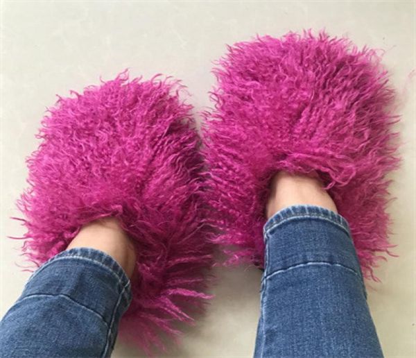 slippers luxury mongolia fur slides women fluffy fuzzy plush flip flops soft home warm winter amazing furry shoes woman 2210081919669, Black
slippers luxury mongolia fur slides women fluffy fuzzy plush flip flops soft home warm winter amazing furry shoes woman 2210081919669, Black