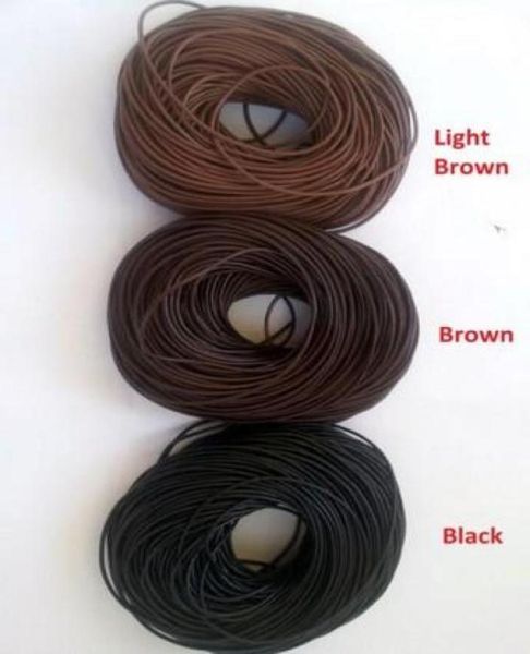 new good 15mm mixed black brown mixed shiping genuine round 100 cow real leather jewelry cord string for bracelet nec9582089, White;red
new good 15mm mixed black brown mixed shiping genuine round 100 cow real leather jewelry cord string for bracelet nec9582089, White;red