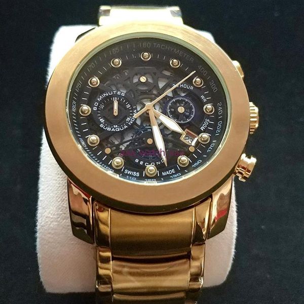 new style mens watches small dial work all functional chronograph waterproof quartz movement watch16269u, Slivery;brown
new style mens watches small dial work all functional chronograph waterproof quartz movement watch16269u, Slivery;brown