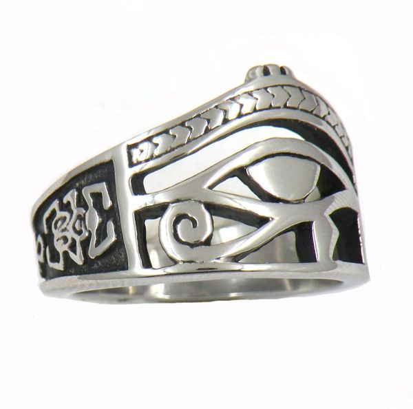 fanssteel stainless steel mens or wemens jewelry masonary crab egyptian pharaoh eyes ring masonic ring 13w907315798, Silver
fanssteel stainless steel mens or wemens jewelry masonary crab egyptian pharaoh eyes ring masonic ring 13w907315798, Silver
