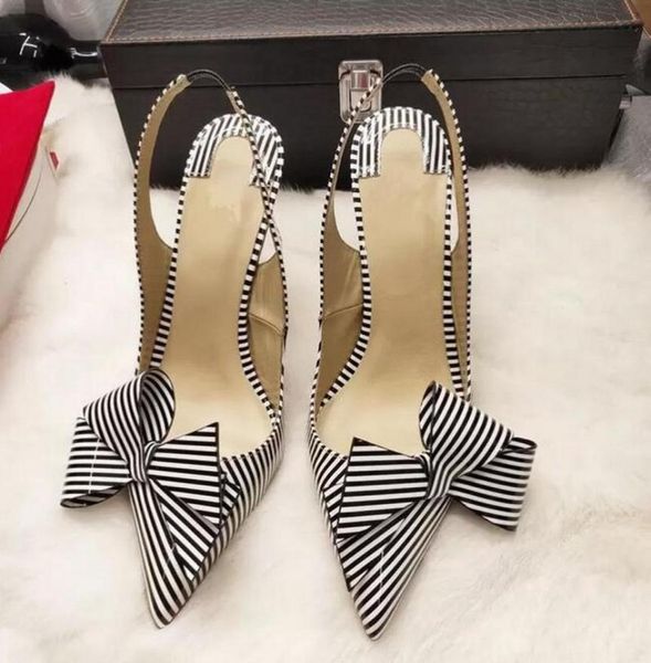 fashion women shoes stripe bow slingback point toe stiletto heel high heels ladies pumps sandals bride wedding shoes4717895, Black
fashion women shoes stripe bow slingback point toe stiletto heel high heels ladies pumps sandals bride wedding shoes4717895, Black