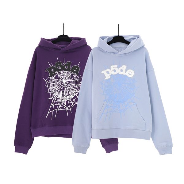 men's hoodie sp5 fashion design spider web foam printed pure cotton loose fitting hoodie sweater casual men and women's same pocke, Black
men's hoodie sp5 fashion design spider web foam printed pure cotton loose fitting hoodie sweater casual men and women's same pocke, Black