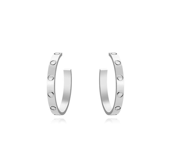 large hoop huggie screw love earrings for women ladies girls gift jewelry 316l titanium steel famous brand jewelry surface width4001913, Golden;silver
large hoop huggie screw love earrings for women ladies girls gift jewelry 316l titanium steel famous brand jewelry surface width4001913, Golden;silver
