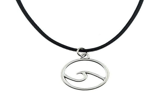 sell 20pcslot tibetan silver wave necklace choker charms pendant black leather necklace7714381
sell 20pcslot tibetan silver wave necklace choker charms pendant black leather necklace7714381