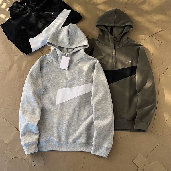 mens tracksuits tech zip up hoodie y2k hoodie designers tech fleece pullover zipper air layer hoodie casual comfort suit 002, Gray
mens tracksuits tech zip up hoodie y2k hoodie designers tech fleece pullover zipper air layer hoodie casual comfort suit 002, Gray
