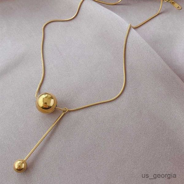 pendant necklaces classic simple ball pendant short necklace for woman fashion jewelry girl's accessories chain r230908, Silver
pendant necklaces classic simple ball pendant short necklace for woman fashion jewelry girl's accessories chain r230908, Silver