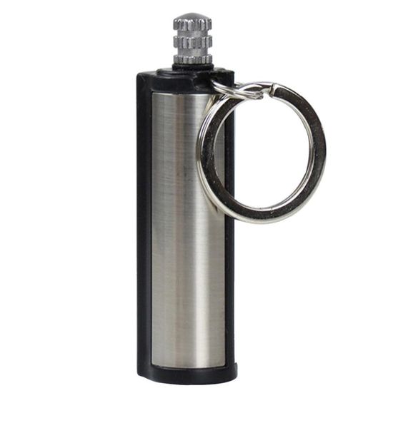 portable lighter keychain accessory waterproof durable alloy metal flint fire matches bottle keychain kitchen tools keychain2988176, Silver
portable lighter keychain accessory waterproof durable alloy metal flint fire matches bottle keychain kitchen tools keychain2988176, Silver
