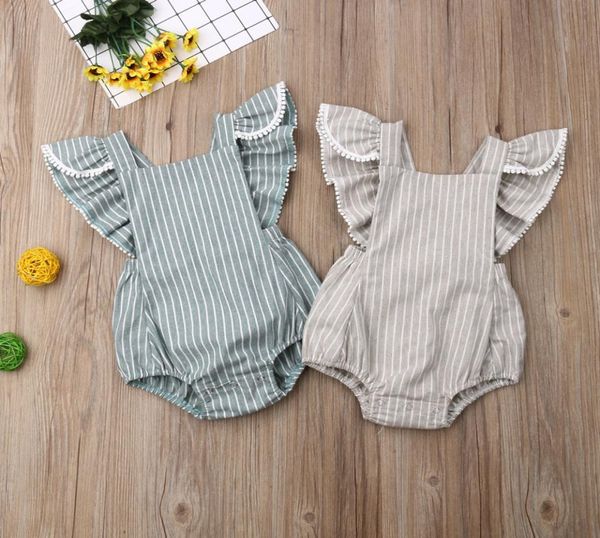 newborn kids baby girl clothes sleeveless stripe romper jumpsuit outfit 024m9095330, Blue
newborn kids baby girl clothes sleeveless stripe romper jumpsuit outfit 024m9095330, Blue