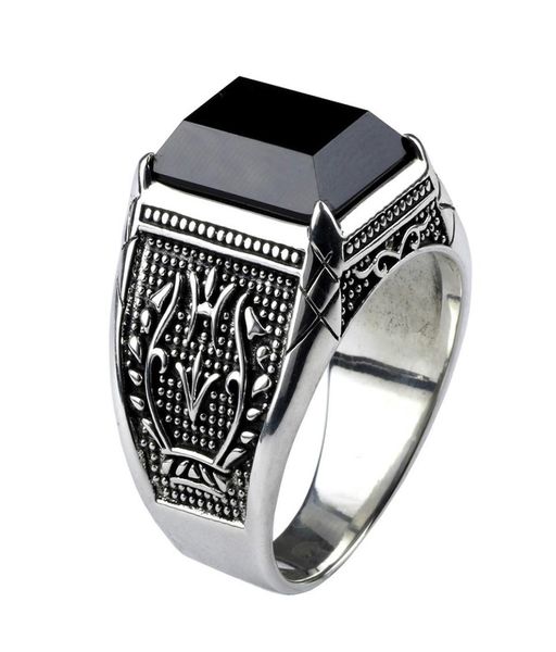 925 sterling silver mens rings with black onyx natural stone rings retro flower engraved punk rock vintage jewelry1498124
925 sterling silver mens rings with black onyx natural stone rings retro flower engraved punk rock vintage jewelry1498124