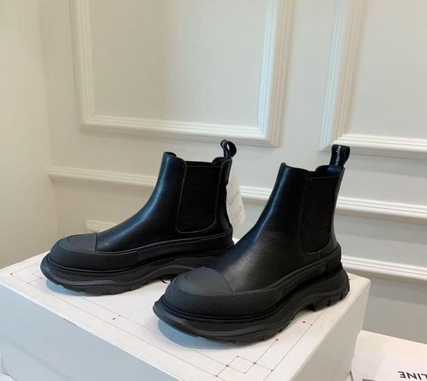 white sole boot fashion luxury tire leather chelsea booties men platform chunky shoes lady knight highboots designer wome2298255, Black
white sole boot fashion luxury tire leather chelsea booties men platform chunky shoes lady knight highboots designer wome2298255, Black