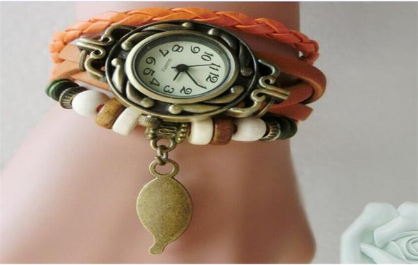 retro quartz bracelets watches leaf pendant pu leather strap wrist watch bangle vintage weave wrap wristwatch teenager girls knit 9550979, Blue
retro quartz bracelets watches leaf pendant pu leather strap wrist watch bangle vintage weave wrap wristwatch teenager girls knit 9550979, Blue