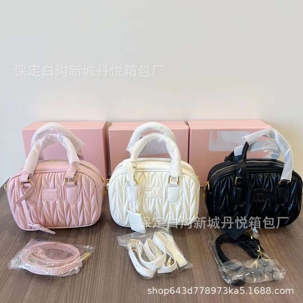 designer bags summer pleated bowling bag embroidery fashion handheld shoulder crossbody bag boston bag mui mui bag yk4r
designer bags summer pleated bowling bag embroidery fashion handheld shoulder crossbody bag boston bag mui mui bag yk4r