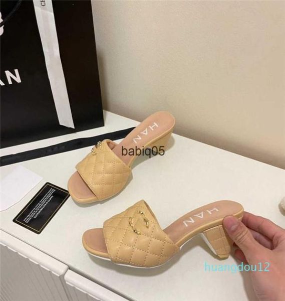 sandals small fragrant rhombus highheeled slippers new casual wear square opentoe with thick heels7009268, Black
sandals small fragrant rhombus highheeled slippers new casual wear square opentoe with thick heels7009268, Black