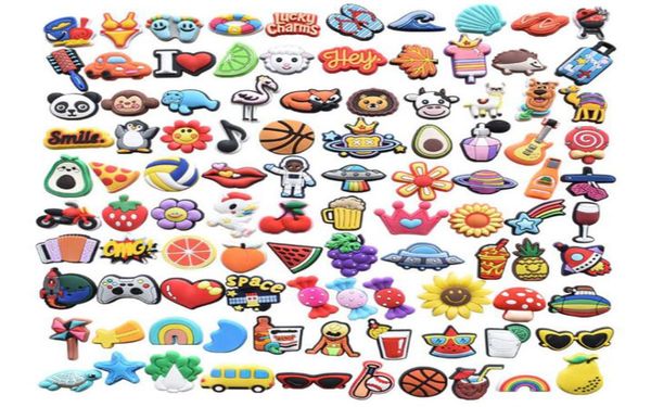 100pcs/set pvc soft rubber shoe charms cartoon colorful shoes decoration animal friut beach supplies shoe accessories for gift4537428, White;pink
100pcs/set pvc soft rubber shoe charms cartoon colorful shoes decoration animal friut beach supplies shoe accessories for gift4537428, White;pink