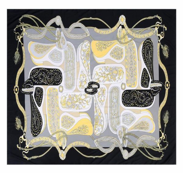 pobing 100 silk scarf women geometric leopard stoles bandana female beach shawlwraps large foulard square scarves 130130cm66688119199748, Blue;gray
pobing 100 silk scarf women geometric leopard stoles bandana female beach shawlwraps large foulard square scarves 130130cm66688119199748, Blue;gray