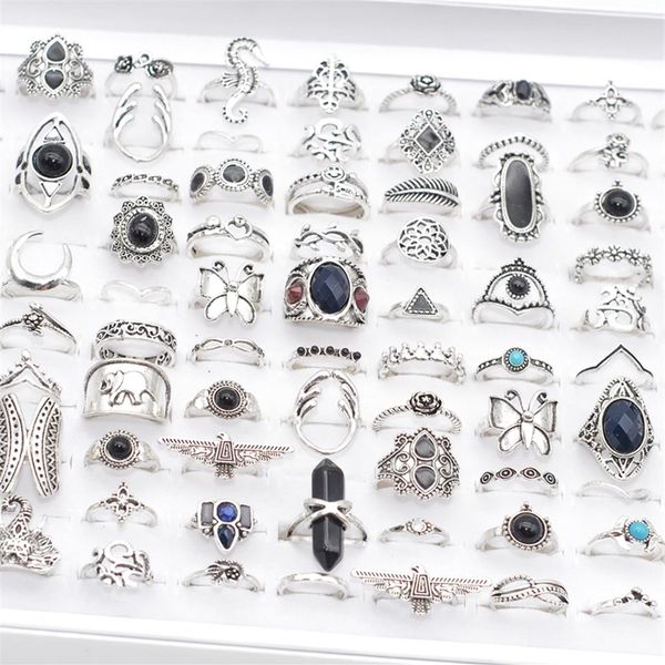 bulk lots 50pcs antique silver bohemia vintage rings women natural stone charm ethnic fashion party gifts jewelry accessory wholes278r, Golden;silver
bulk lots 50pcs antique silver bohemia vintage rings women natural stone charm ethnic fashion party gifts jewelry accessory wholes278r, Golden;silver
