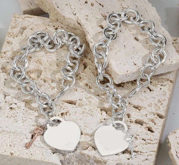 t designer bracelet 15mm necklace stud earrings set women luxury brand jewelry classic fashion heart pendant 925 sterlling silver 8922830, Black
t designer bracelet 15mm necklace stud earrings set women luxury brand jewelry classic fashion heart pendant 925 sterlling silver 8922830, Black