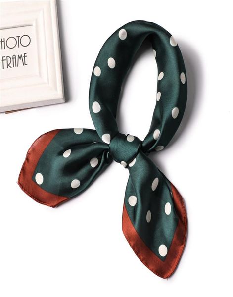brand women scarf fashion dot print soft small silk scarves square neck handkerchief official shawl foulard4600723, Blue;gray
brand women scarf fashion dot print soft small silk scarves square neck handkerchief official shawl foulard4600723, Blue;gray