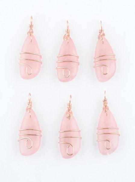 wholesale natural stone rose quartz copper wrap pendant irregular geometric bead rose gold color dangle charms jewelry dn41751855968, Silver
wholesale natural stone rose quartz copper wrap pendant irregular geometric bead rose gold color dangle charms jewelry dn41751855968, Silver