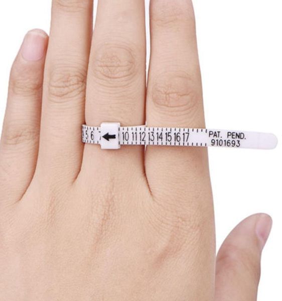 

brand new and us ring sizer measure finger gauge for wedding ring band genuine tester5767333