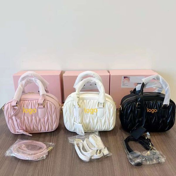 designer bags home embroidered bowling ball boston pleated trendy shoulder handheld crossbody women's bag mui mui bag vnj1
designer bags home embroidered bowling ball boston pleated trendy shoulder handheld crossbody women's bag mui mui bag vnj1