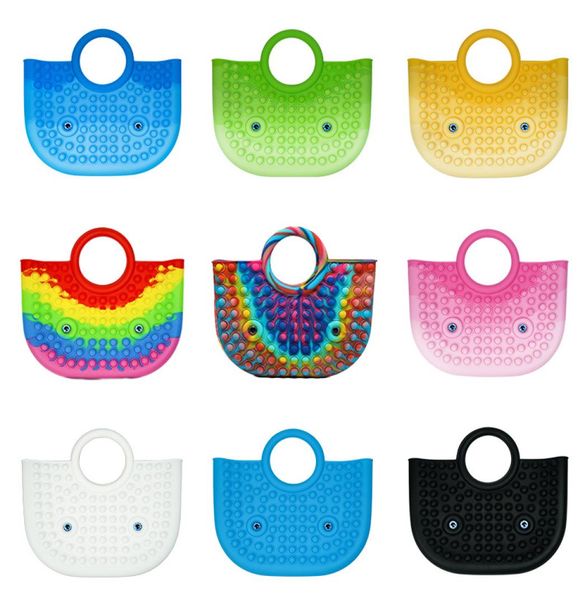 silicone handbags large big size push bubble hand bag rubber tote kids novelty toys sensory rainbow gradient finger puzzle g83bgcw4748156, Black
silicone handbags large big size push bubble hand bag rubber tote kids novelty toys sensory rainbow gradient finger puzzle g83bgcw4748156, Black