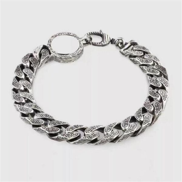 new bracelet for women men double letter hip-hop gothic punk trendy cuban chain stainless steel cuff bangle couple jewelry293k, Golden;silver
new bracelet for women men double letter hip-hop gothic punk trendy cuban chain stainless steel cuff bangle couple jewelry293k, Golden;silver