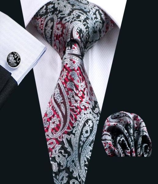 selling black paisely silk ties set for men hankerchief cufflinks jacquard woven classic business formal work neck tie set n06431463, Black;blue
selling black paisely silk ties set for men hankerchief cufflinks jacquard woven classic business formal work neck tie set n06431463, Black;blue