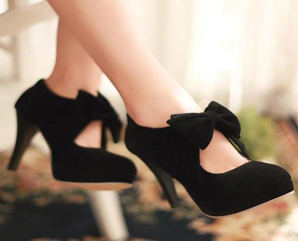 enmayer 3 colors bigsize vintage style woman small bowtie platform pumps ladys high heeled wedding for4707759, Black
enmayer 3 colors bigsize vintage style woman small bowtie platform pumps ladys high heeled wedding for4707759, Black