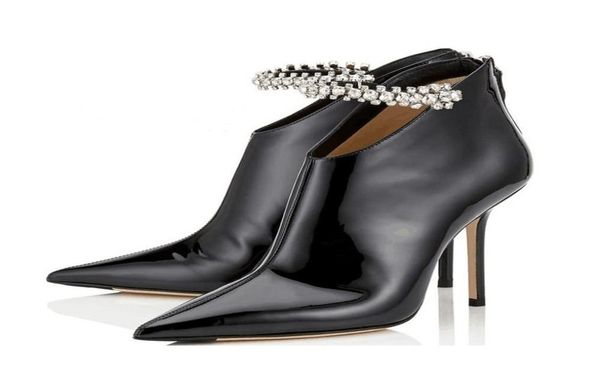 winter fashion rhinestone ankle boots pointed toes black patent leather high heels party women shoes zipper footwear plus size8124133
winter fashion rhinestone ankle boots pointed toes black patent leather high heels party women shoes zipper footwear plus size8124133