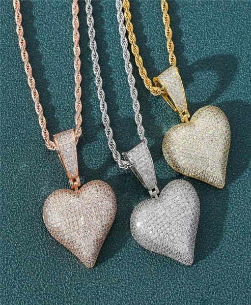 new arrived heart shape solid back pendant necklace with rope chain iced out zircon mens hip hop jewelry gift3263884, Silver
new arrived heart shape solid back pendant necklace with rope chain iced out zircon mens hip hop jewelry gift3263884, Silver
