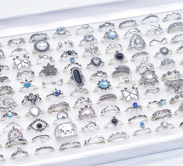 100pcs lots antique silver bohemia vintage rings ethnic women fashion luxury charm holiday gifts jewelry accessory whole2525477, Golden;silver
100pcs lots antique silver bohemia vintage rings ethnic women fashion luxury charm holiday gifts jewelry accessory whole2525477, Golden;silver