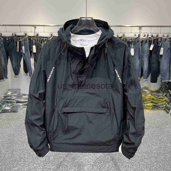 men's jackets autumn new men's workwear big pocket hooded zipper pocket pullover charge coat casual loose coat j230908, Black;brown
men's jackets autumn new men's workwear big pocket hooded zipper pocket pullover charge coat casual loose coat j230908, Black;brown