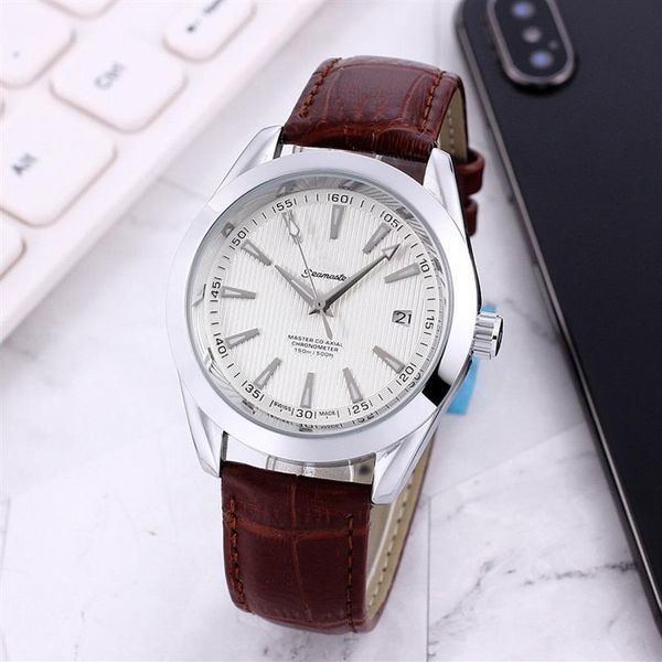 2021 new luxury watches three stitches mens automatic mechanical watch designer wristwatches brand fashion leathe3104, Slivery;brown
2021 new luxury watches three stitches mens automatic mechanical watch designer wristwatches brand fashion leathe3104, Slivery;brown
