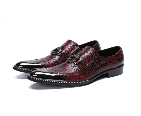 fashion snake skin pattern genuine leather men shoes bullock carved men dress shoes office business shoes3870912, Black
fashion snake skin pattern genuine leather men shoes bullock carved men dress shoes office business shoes3870912, Black