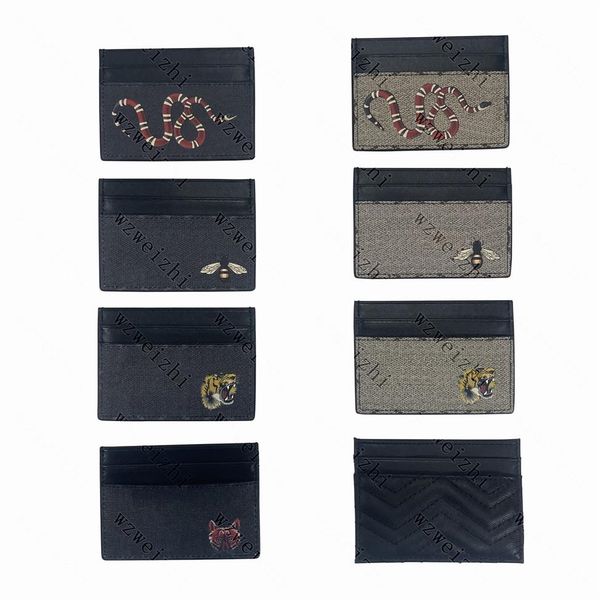 genuine leather fashion men women's card holders coffee snake tiger bee fox casual credit card id holder black lambskin ultra308l, Brown;gray
genuine leather fashion men women's card holders coffee snake tiger bee fox casual credit card id holder black lambskin ultra308l, Brown;gray