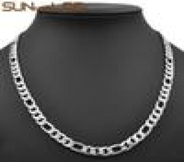 fashion jewelry silver color 5mm 7mm 9mm stainless steel necklace figaro link chain for mens womens sc15 n4171091
fashion jewelry silver color 5mm 7mm 9mm stainless steel necklace figaro link chain for mens womens sc15 n4171091