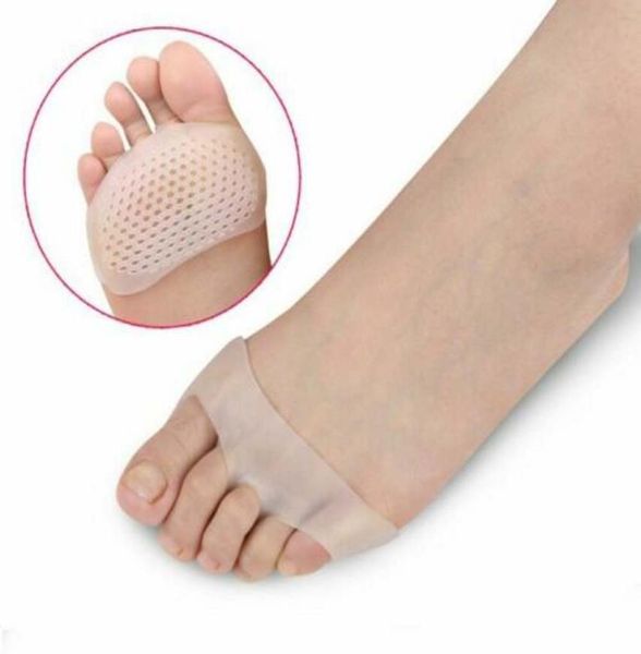 front foot pad elastic open toe high heel silicone gel insoles toes feet pads protection care tool shoes slip resistant cushions p8008457, White;pink
front foot pad elastic open toe high heel silicone gel insoles toes feet pads protection care tool shoes slip resistant cushions p8008457, White;pink