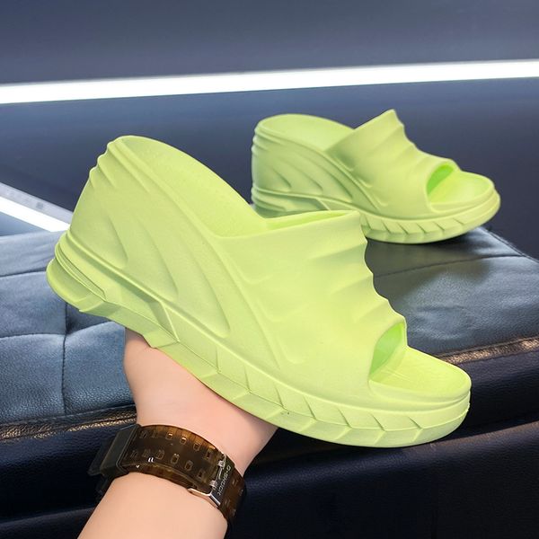 slippers summer outdoor flip-flops wear slippers step on the shit sense fashion drag beach shoes home non-slip women's increase slipper, Black
slippers summer outdoor flip-flops wear slippers step on the shit sense fashion drag beach shoes home non-slip women's increase slipper, Black