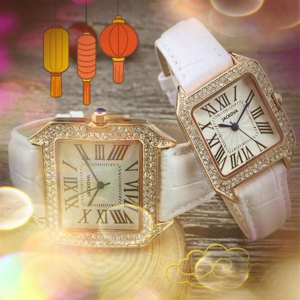 couple men women square roman dress watches diamonds ring genuine leather strap relogio feminino lady quartz movement wristwatch2296, Slivery;brown
couple men women square roman dress watches diamonds ring genuine leather strap relogio feminino lady quartz movement wristwatch2296, Slivery;brown